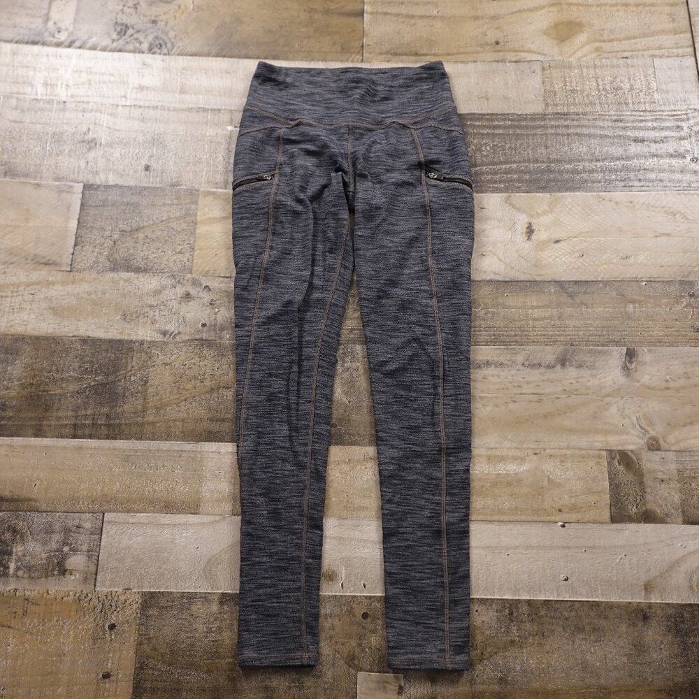Athleta Cozy drifter tight ankle‎ length women's extra small heather black